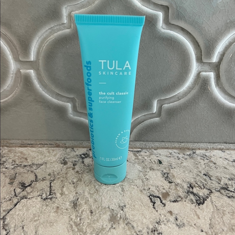 4/$14 Tula The Cult Classic Purifying Face Cleanser, Travel Size, NEW